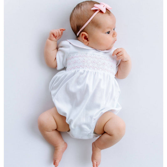 Smocked Bubble - Pink