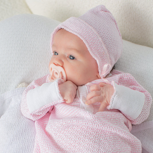 Paty Knit Classic Solid Color Bonnet