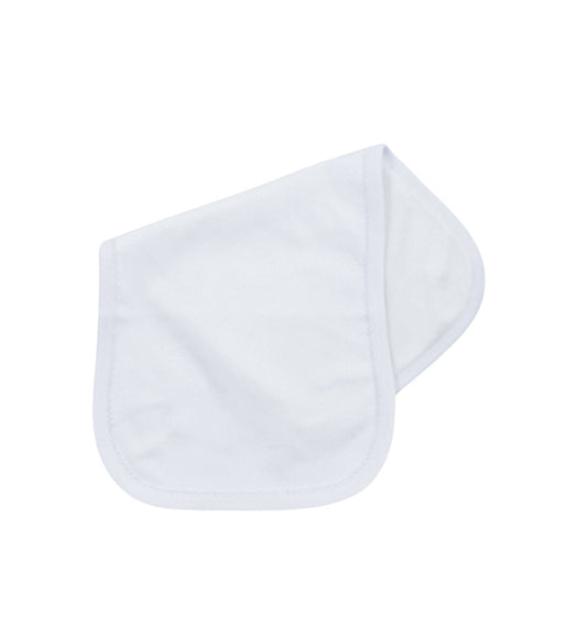Premium Picot Trim Burp Cloth