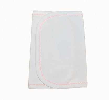 Premium Picot Trim Burp Cloth