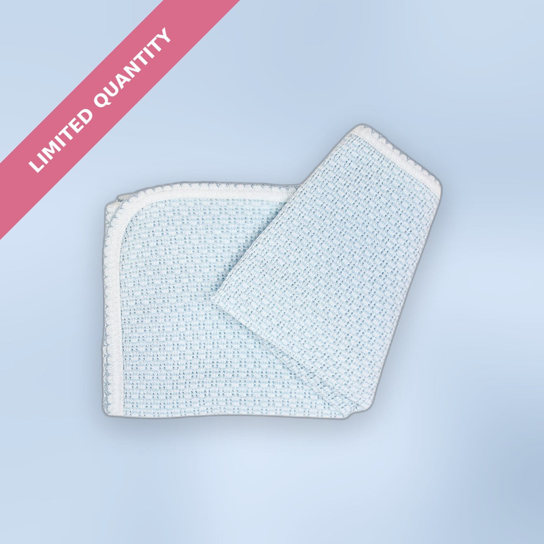 Paty Knit Solid Color Swaddle Blanket