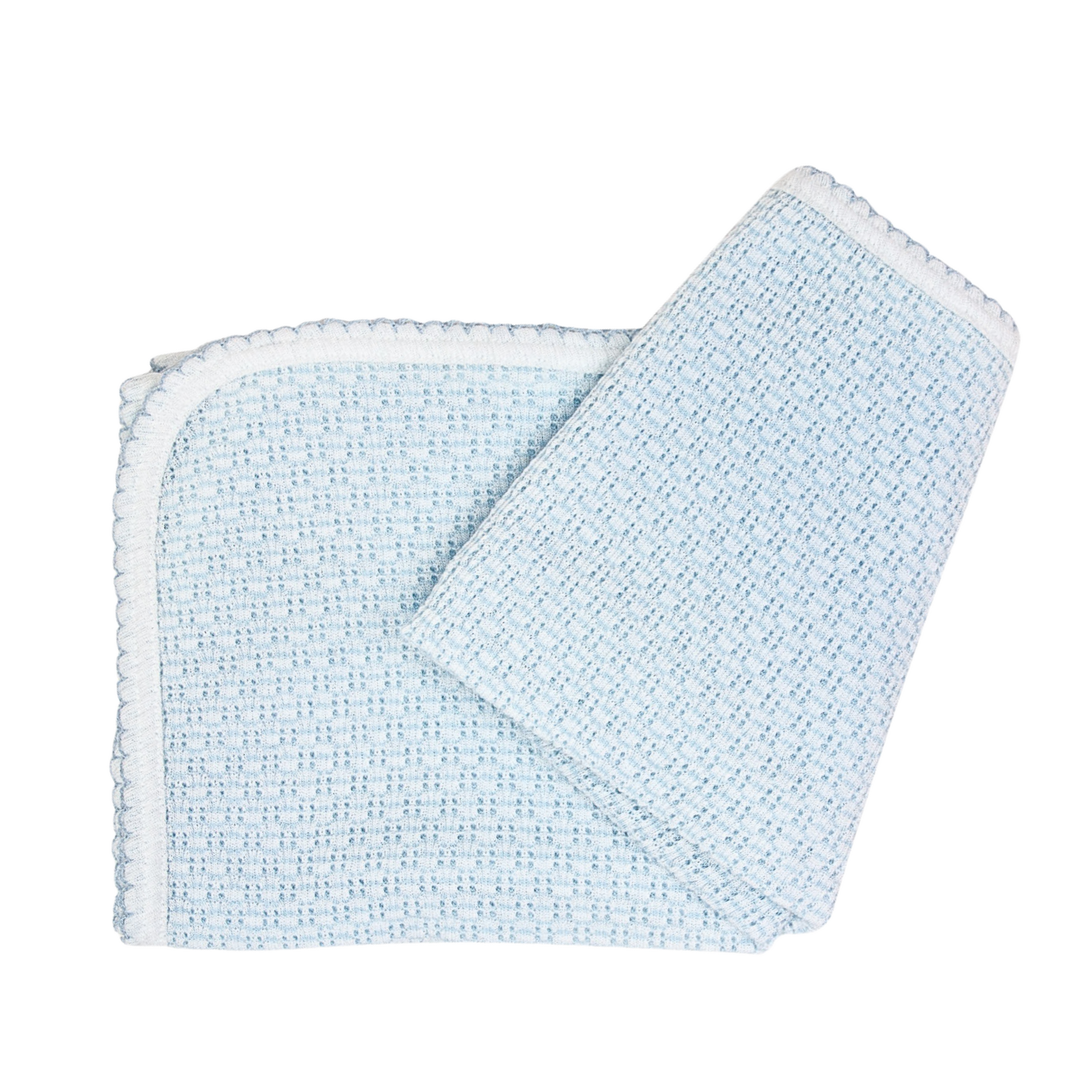 Paty Knit Solid Color Swaddle Blanket