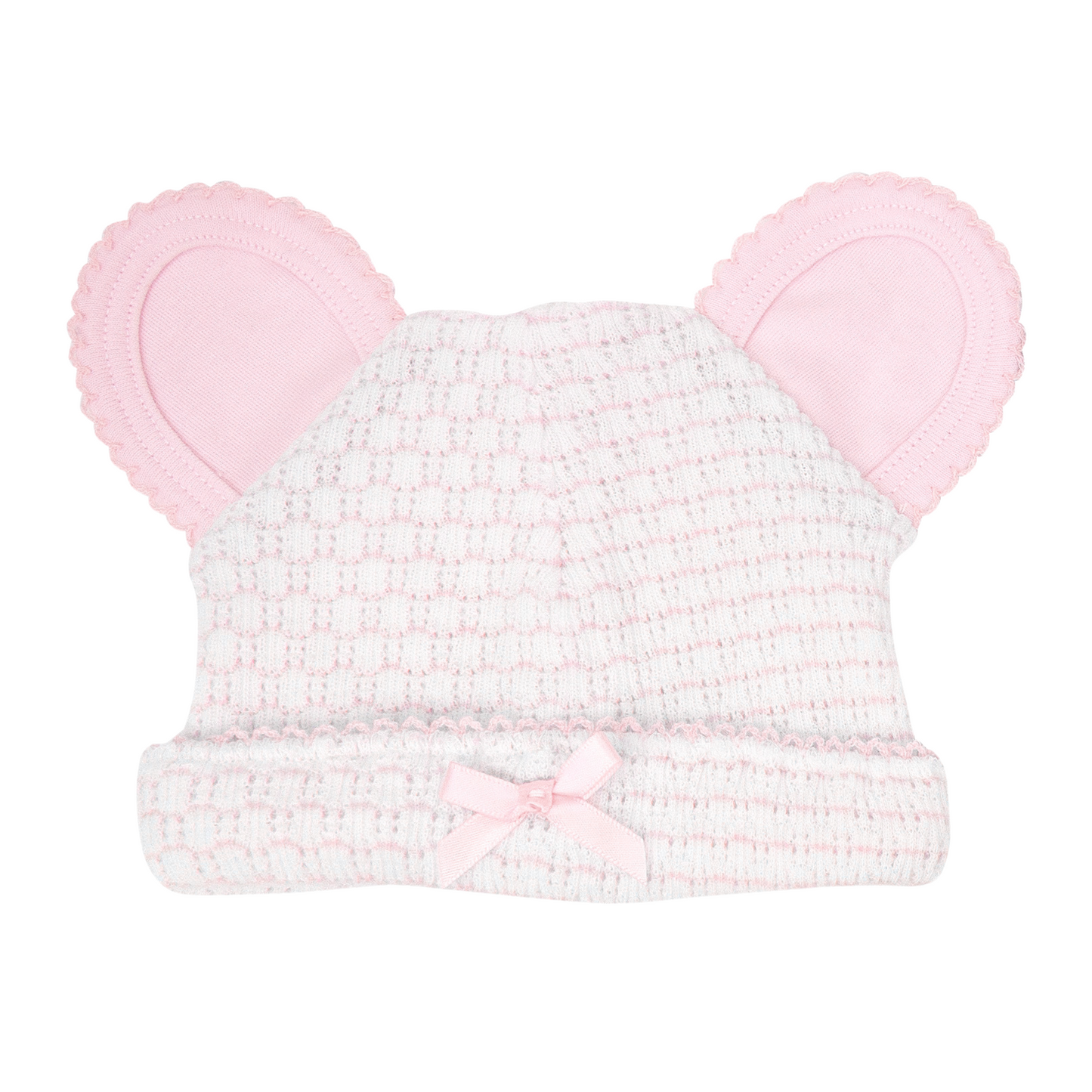 Paty Bear Beanie with Pima Trim