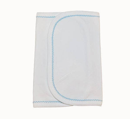 Premium Picot Trim Burp Cloth