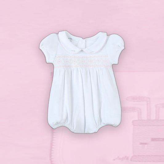 Smocked Bubble - Pink