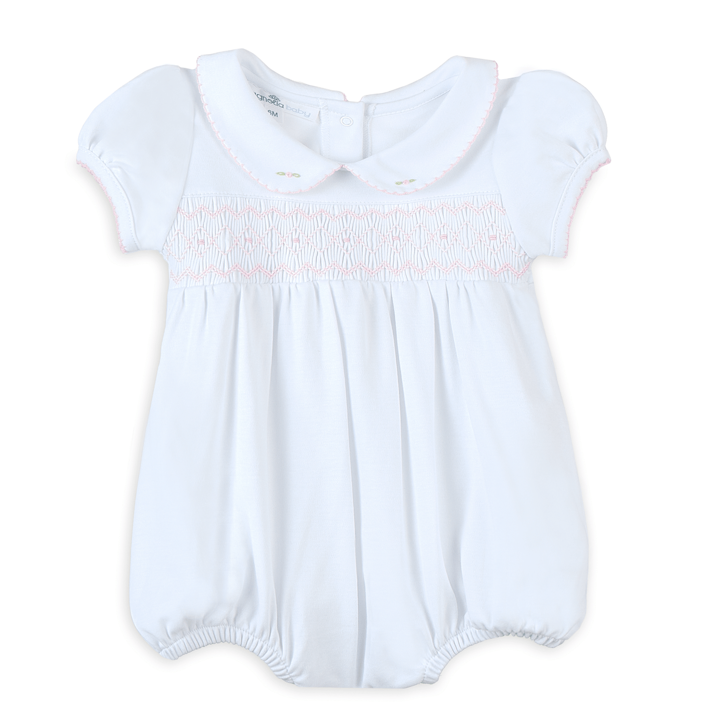 Smocked Bubble - Pink