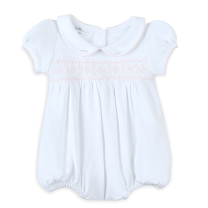 Smocked Bubble - Pink