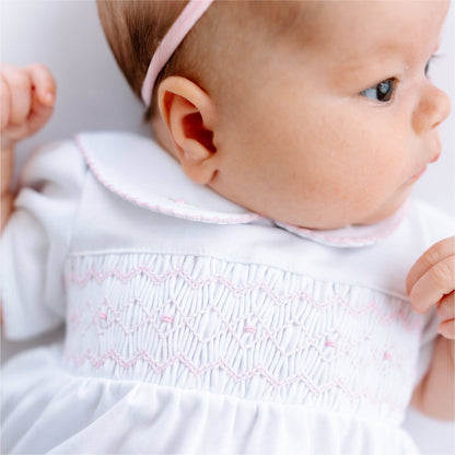 Smocked Bubble - Pink