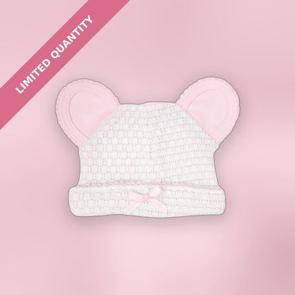 Paty Bear Beanie with Pima Trim