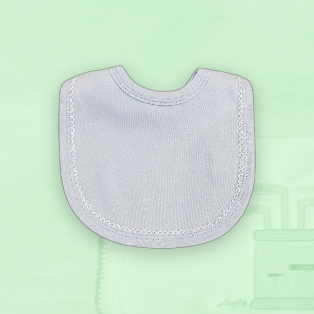 Premium Picot Trim Bib