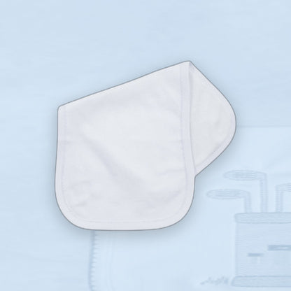 Premium Picot Trim Burp Cloth