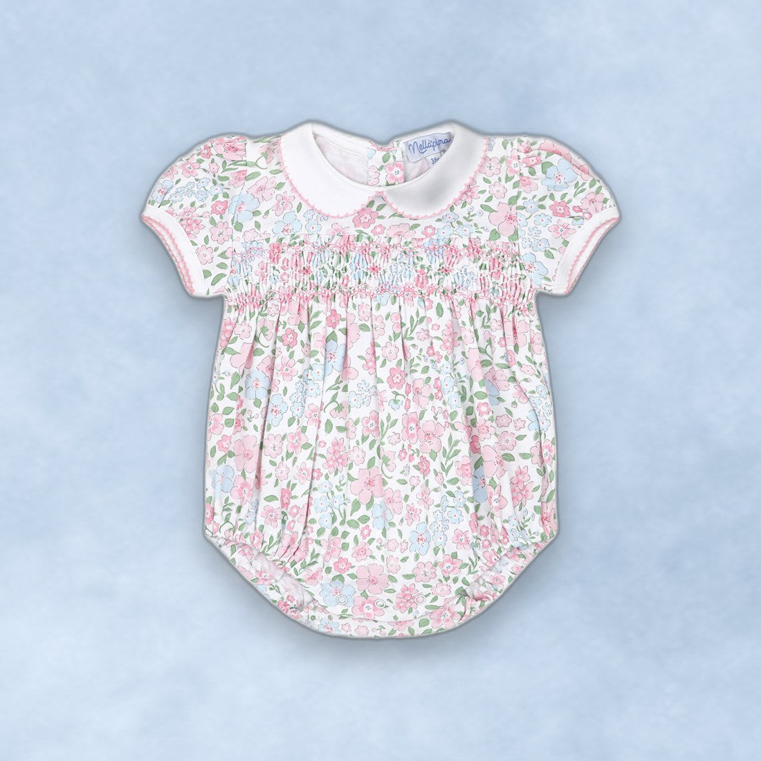 English Garden Smocked Bubble