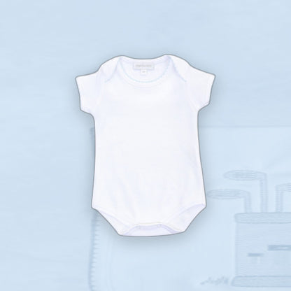 Essentials Onesie - Blue Trim
