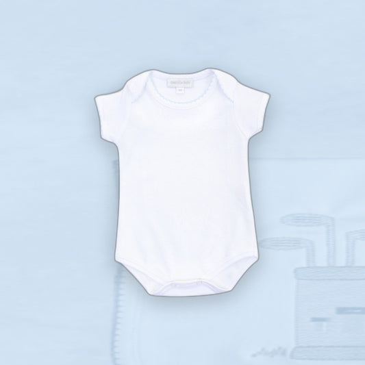 Essentials Onesie - Blue Trim