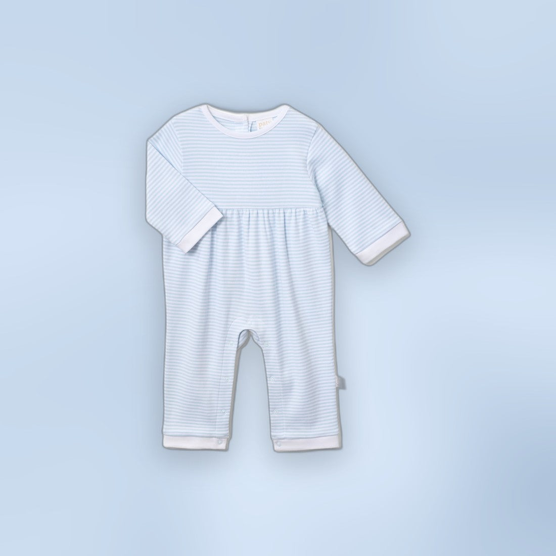 Paty Organic Cotton Striped Romper